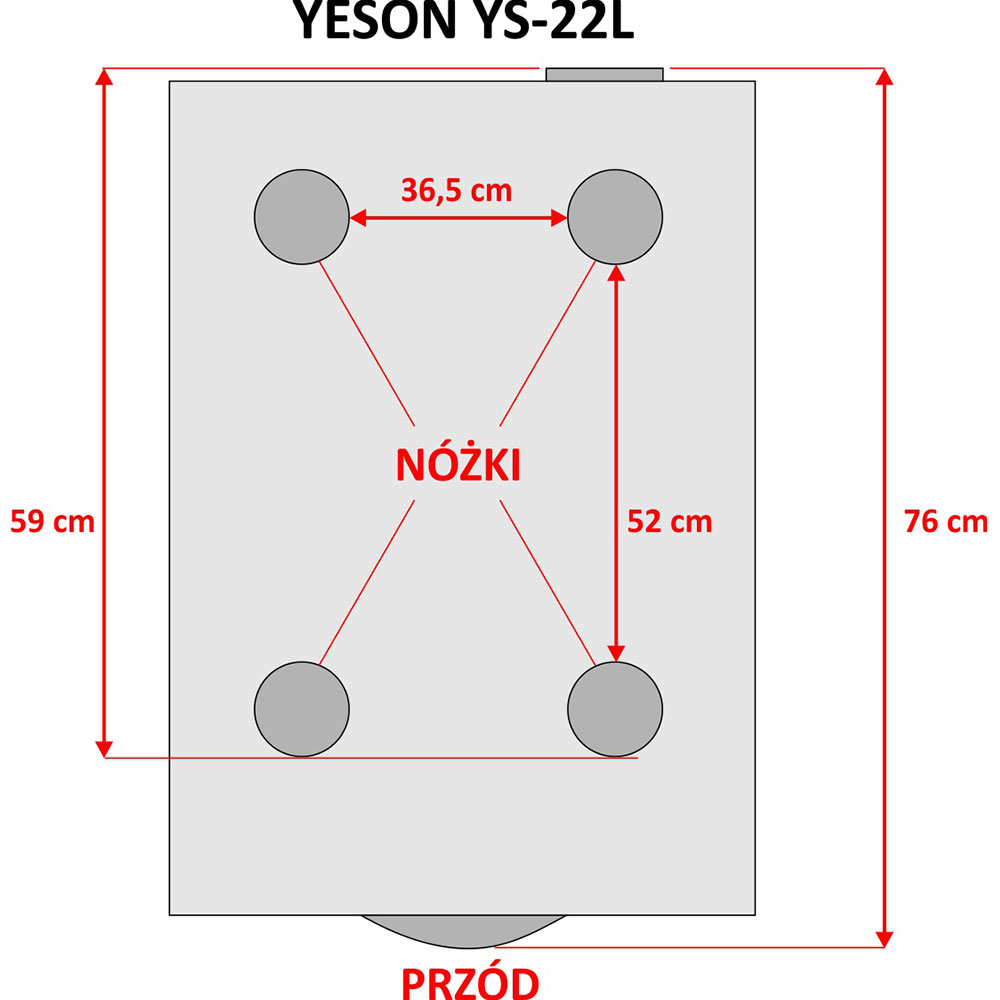 Autoklaw stomatologiczny YESON E 22L Black